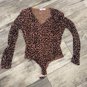 Buddy love leopard bodysuit